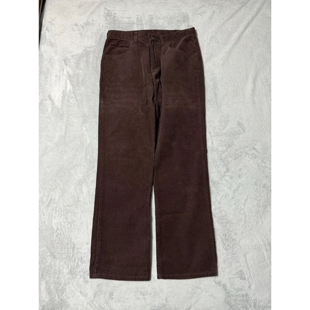 Patagonia Pants Mens 32 Brown Straight‎ Corduroy Organic Cotton Classic 32x31
